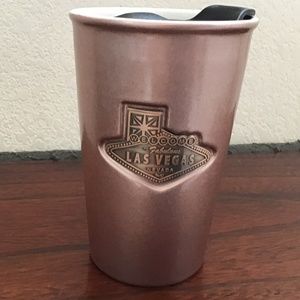 COFFEE/TEA Beverage CUP with Lid - Las Vegas